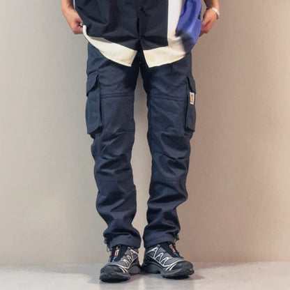 Carhartt Fleece-Lined Thickened Work Pants, Outdoor Functional Straight Leg Cargo Pants