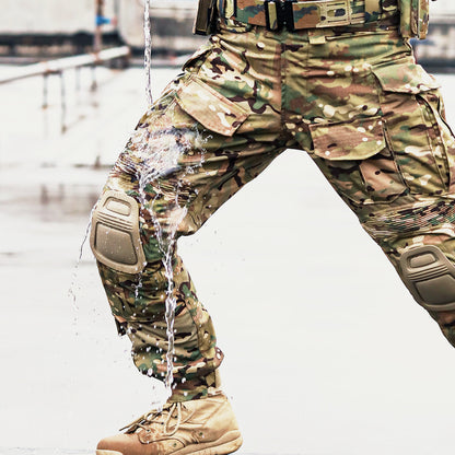 Pantalones tácticos para hombres Pantalones de combate al aire libre Camuflaje