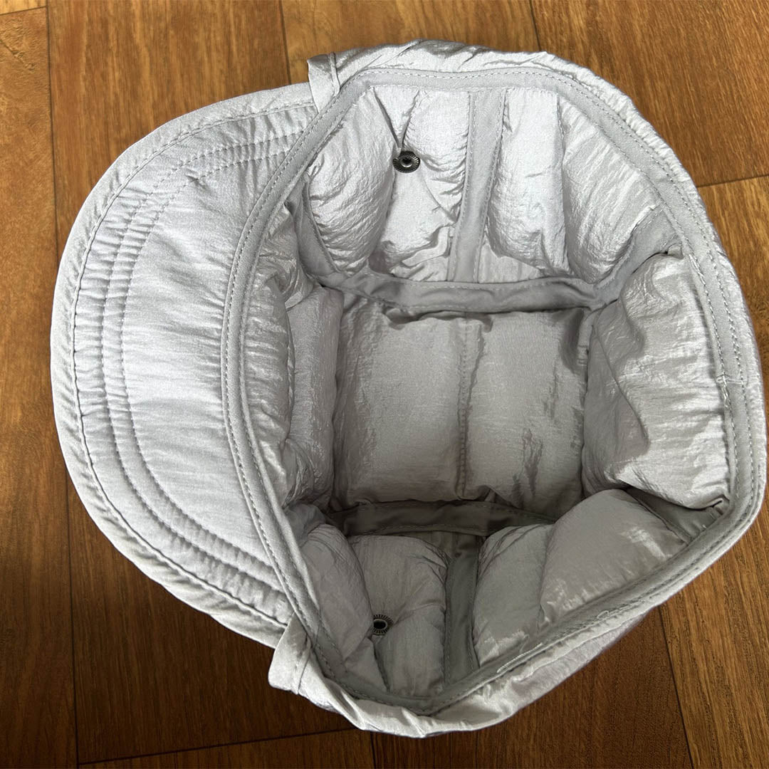 outdoor Cover Your Face and Keep Warm with Down Biker Hat, Thickened Down Warm Outdoor Hat