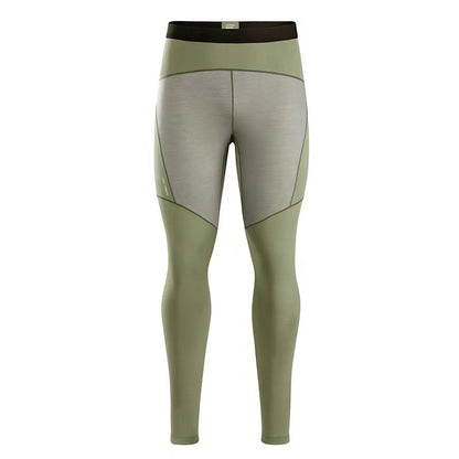 Verdicken Sie die thermischen Unterwäsche für Männer mit dem Radfahren Wanderwanderung im Freien im Freien