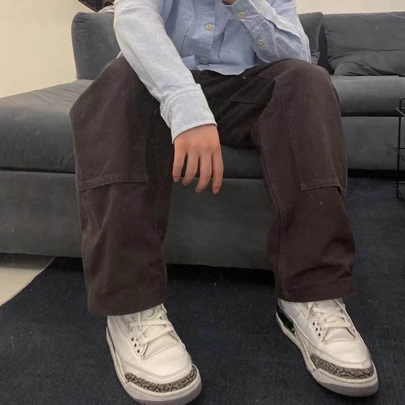 Vintage washed and distressed Carhartt work jeans