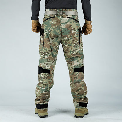 Outdoor CP Training Wear Resistant Split Joint Loose Men's Pants