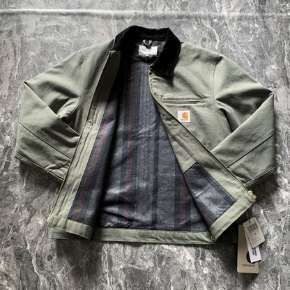 Carhartt  Wip Og Detroit Jacket Detroit J01 Felt Lined Jacket Lapel Coat
