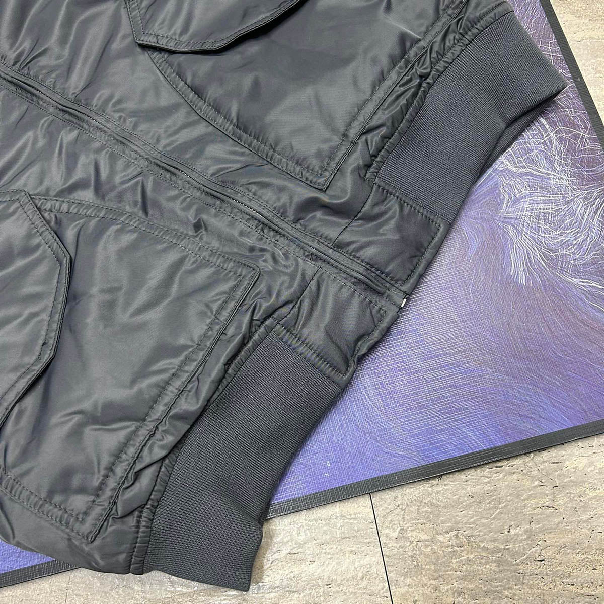 Outdoor outdoor Vintage Bomber Jacket Lapel Baseball Jacket Cargo Jacket