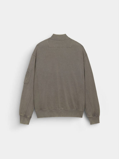 FRENCH TERRY MA-1 JACKET