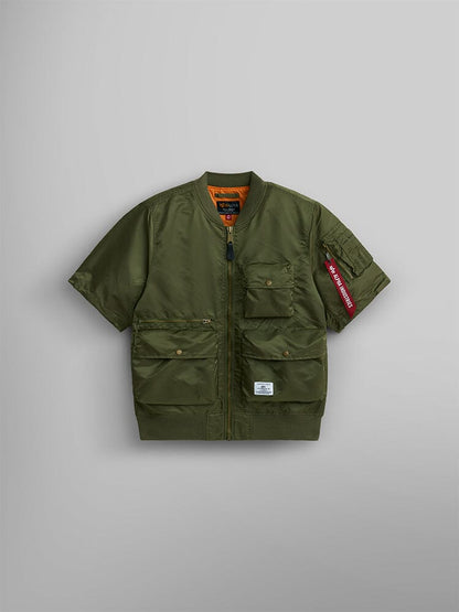 L-2B SHORT SLEEVE BOMBER JACKET