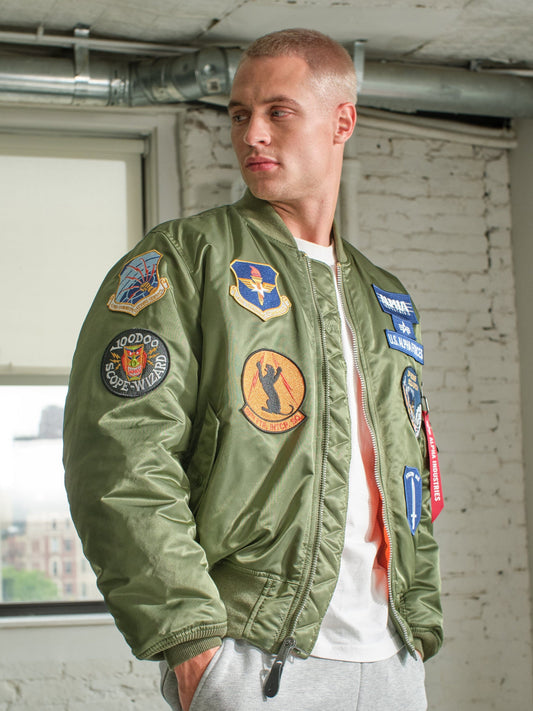 MA-1 SQUADRON BOMBER JACKET