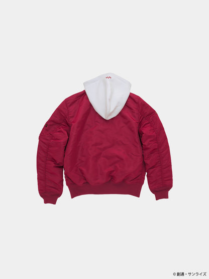 STRICT-G GUNDAM X ALPHA X CAGALLI YULA ATHHA MA-1 BOMBER JACKET