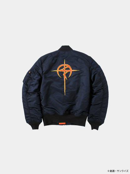STRICT-G GUNDAM X ALPHA X HATHAWAY NOA MA-1 BOMBER JACKET