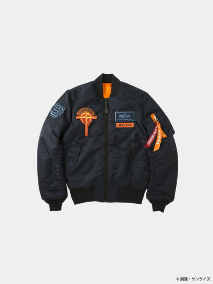 STRICT-G GUNDAM X ALPHA X HATHAWAY NOA MA-1 BOMBER JACKET
