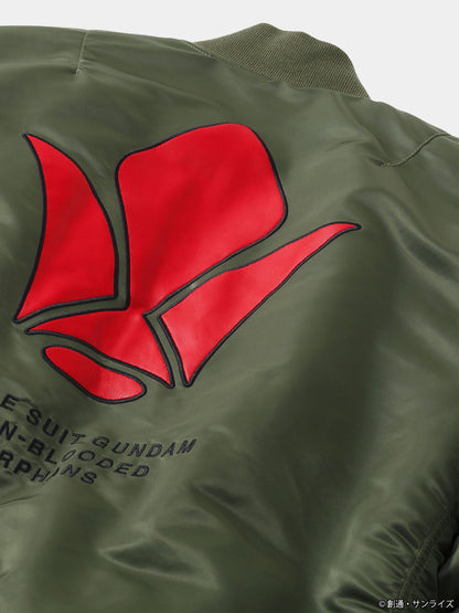 STRICT-G GUNDAM X ALPHA X MIKAZUKI AUGUS MA-1 BOMBER JACKET