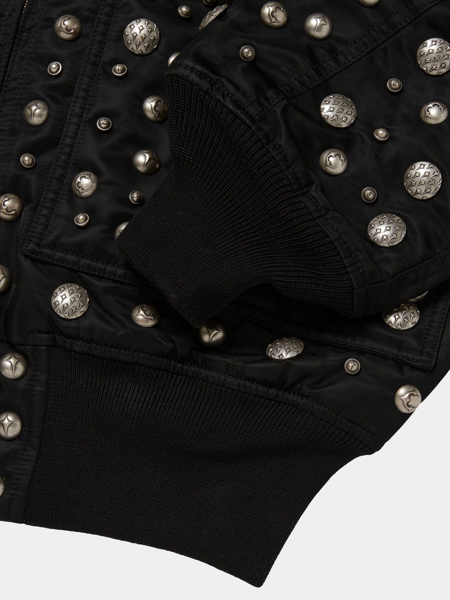 THUG CLUB X ALPHA CWU 45/P ALL OVER RIVET JACKET