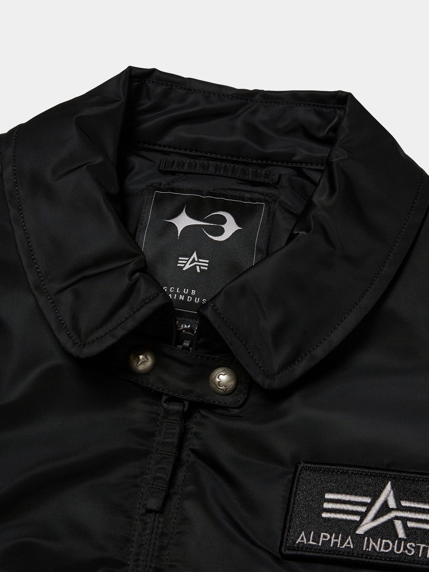THUG CLUB X ALPHA CWU 45/P STUDDED JACKET