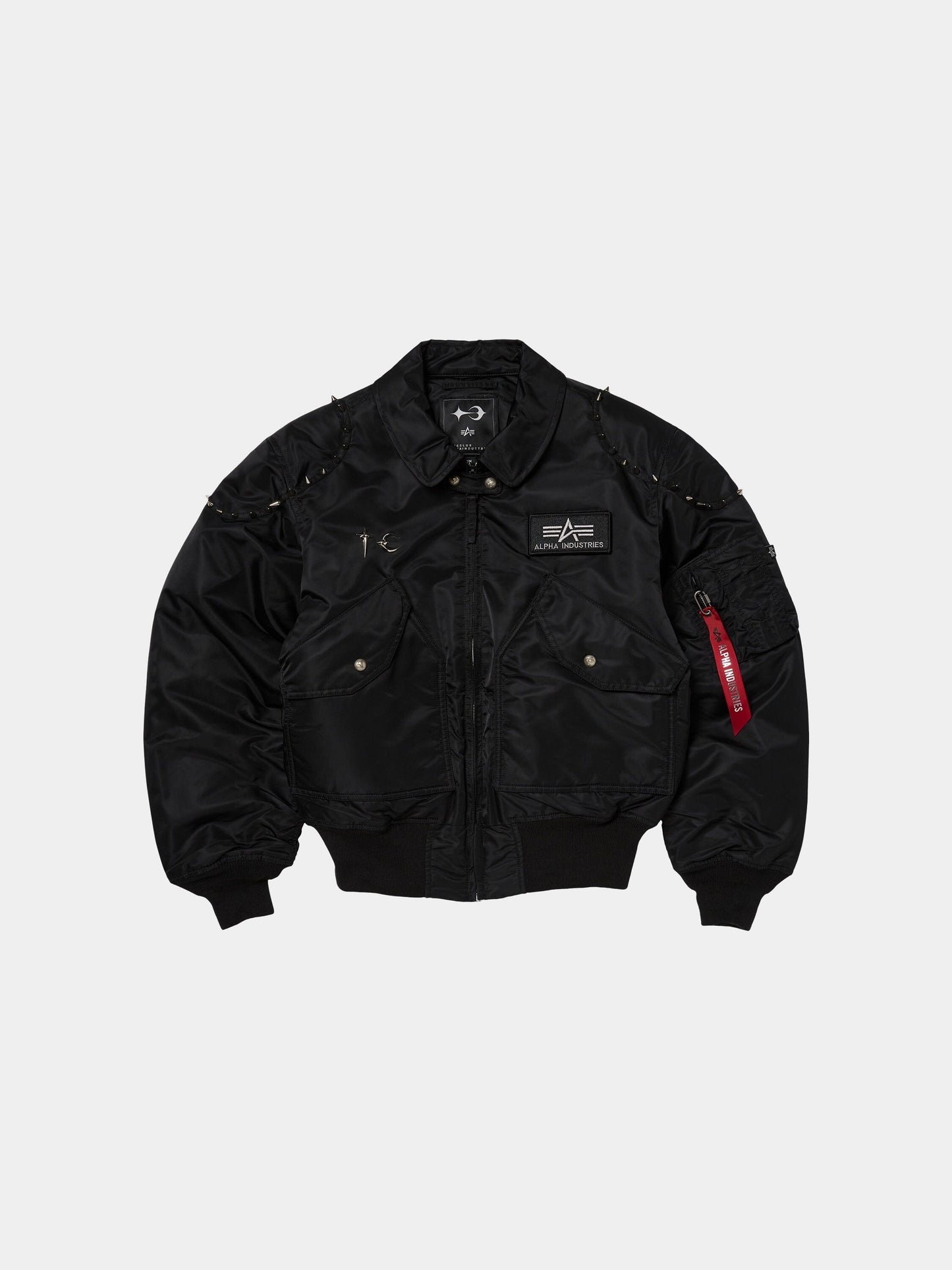 THUG CLUB X ALPHA CWU 45/P STUDDED JACKET