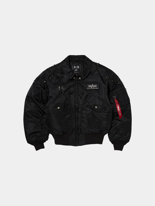 THUG CLUB X ALPHA CWU 45/P STUDDED JACKET