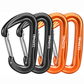 Outdoor Carabiner Clips,12KN (2697 Lbs) Heavy Duty Caribeaners for Camping, Hiking