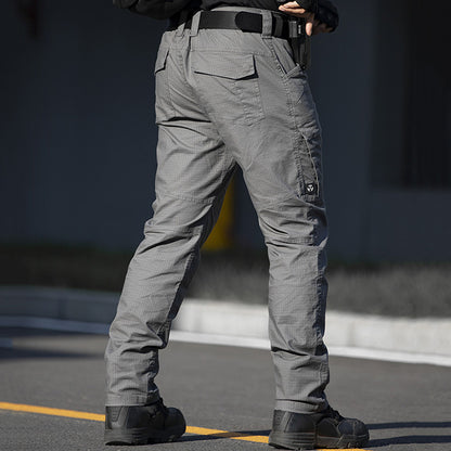 Calça masculina de cor sólida ao ar livre