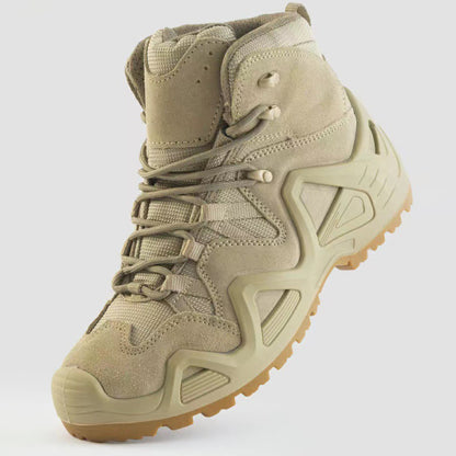 Botas de combate de caminata sin deslizamiento al aire libre de montañismo