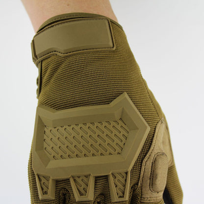 Men Paintball Airsoft Outdoor Shooting caminhada luvas de dedos completos