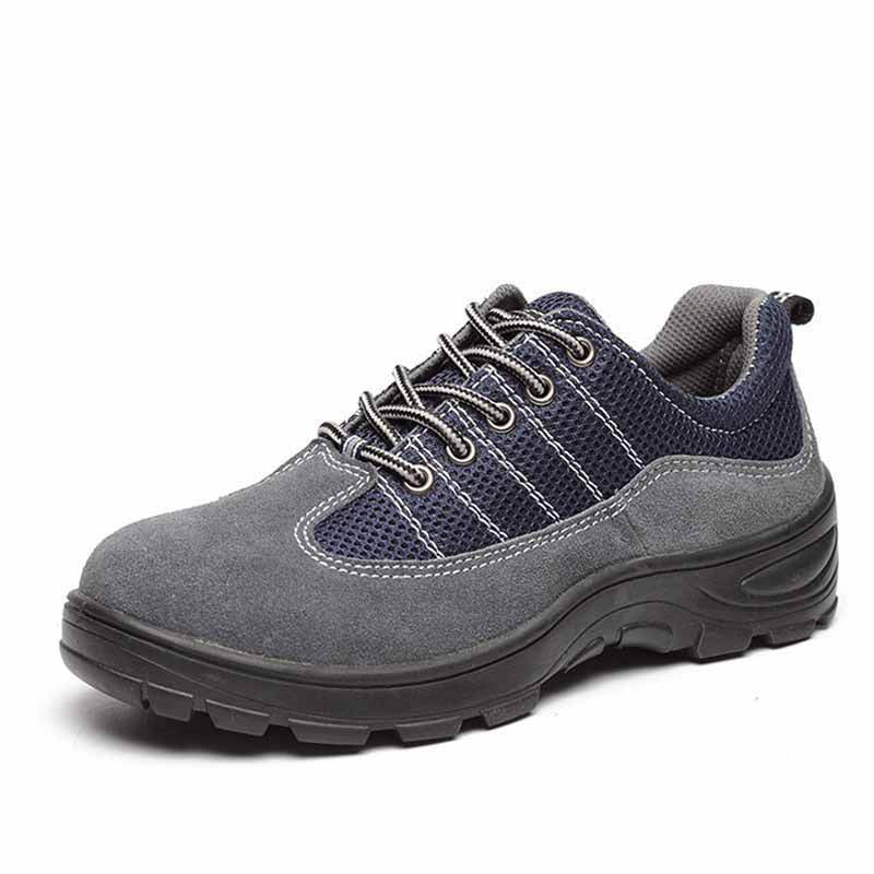 Anti-smashing Anti-puncture Breathable Suede Mesh Mountaineering Shoes - KINGEOUS