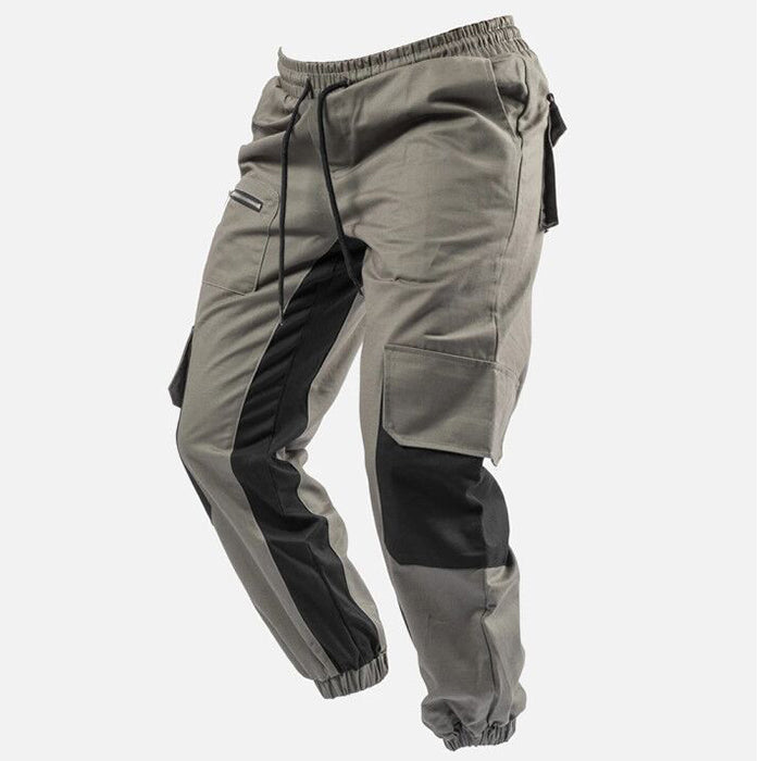Casual Split Joint Multiple-pockets Men's Pants