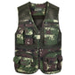 Outdoor Camo Multi-pocket Men's Functional Vest