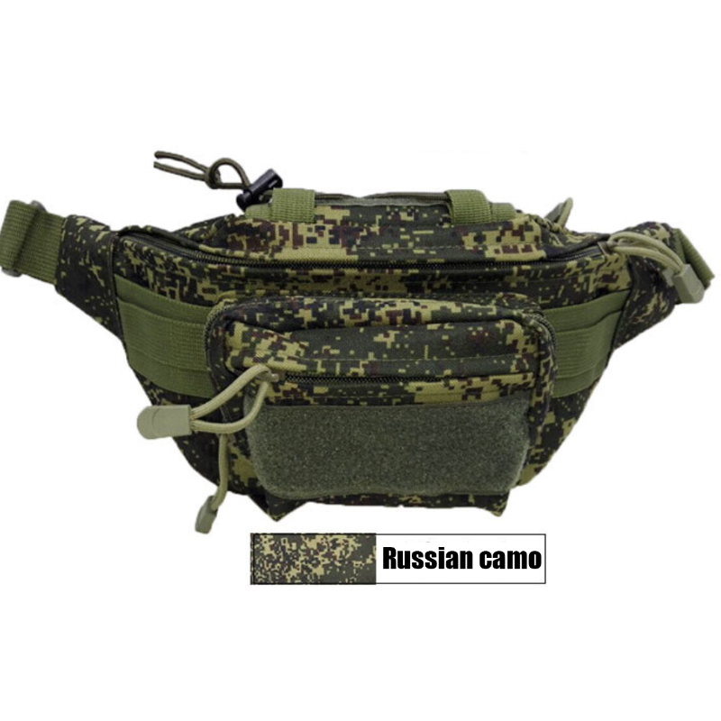 Sports Outdoor Camouflage Waist Portable Hiking Storage Bag