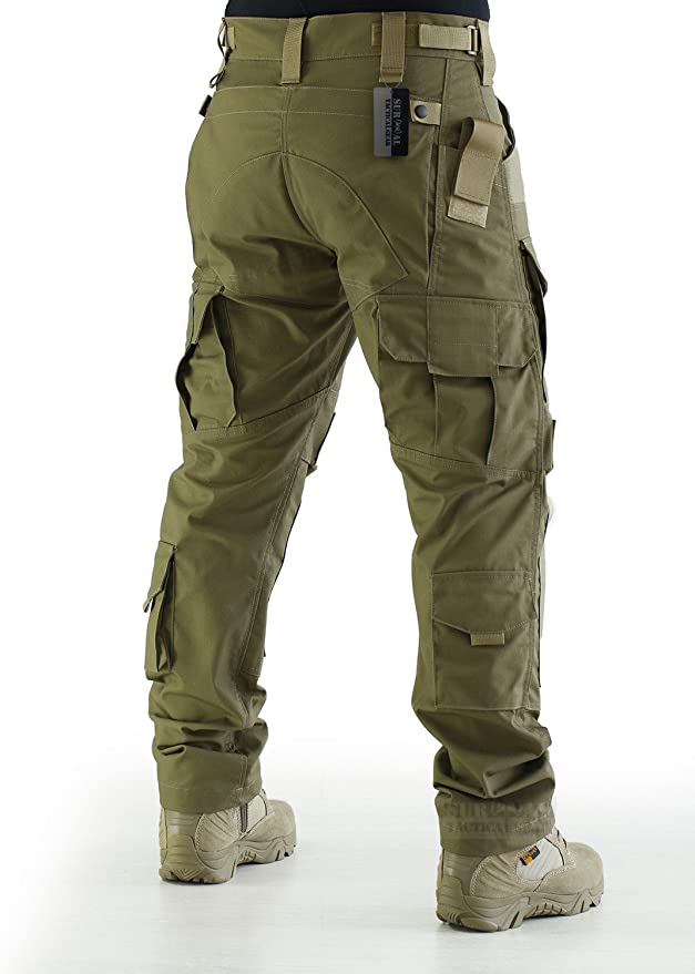 Outdoor Solid Color Hiking Overalls Men's Pants