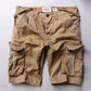 Casual Camo Large Pocket Men's Shorts