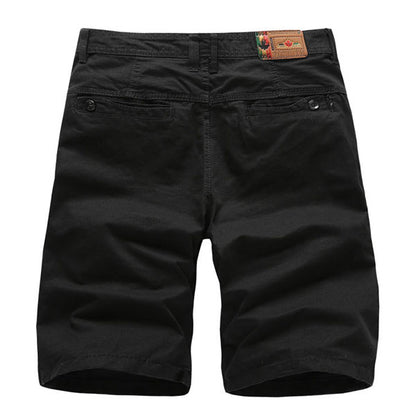 Moda de cor de cor de cor sólida shorts masculinos