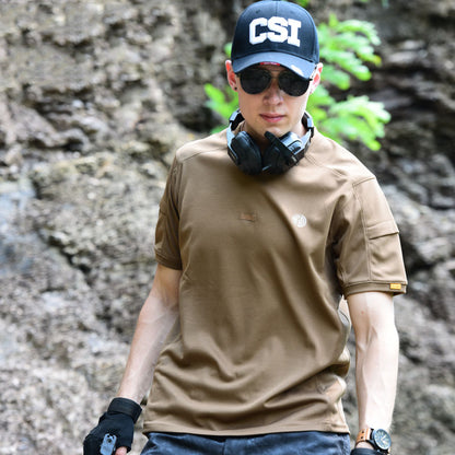 Treinamento de treino rápido do pescoço redondo de verão