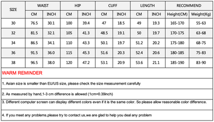 وزرة عادية فضفاضة متعددة جيوب الرجال السراويل القطنية المغسولة
