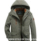 Casual Winter Clothes Thickened Cotton Padded Jacket Medium Men's Coat
