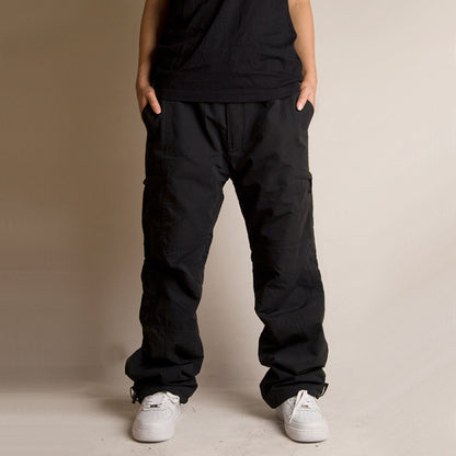 سروال رجالي شتوي دافئ بطبقة مزدوجة من القطن السميك للأماكن الخارجية