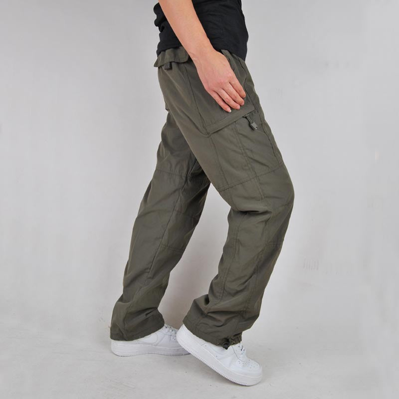 Warm Double Layer Thick Cotton Outdoor Winter Men's Pants