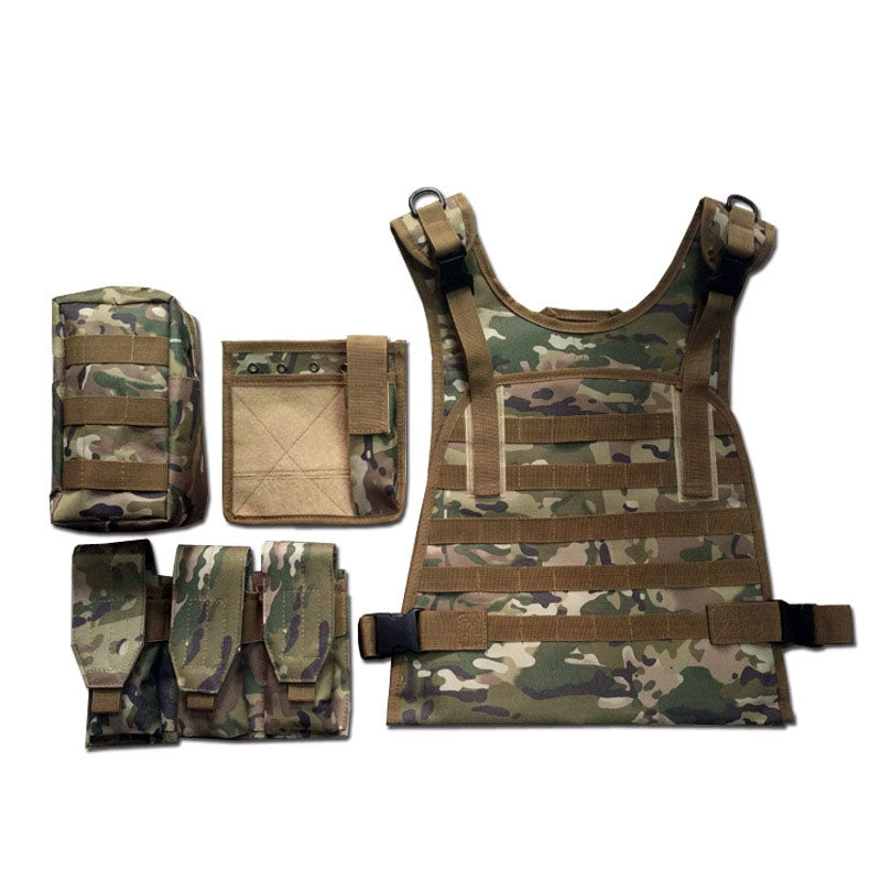 Outdoor Camo Amphibious  Module Multifunctional Vest