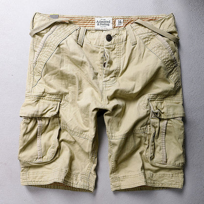 Casual Camo Large Pocket Men's Shorts
