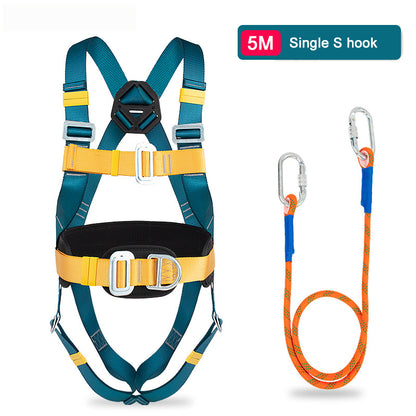 Outdoor Safety Harness High-altitude Operation Anti-fall Rock Climbing Gear