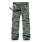 Causal Pockets Design Outdoor CottonMen's Cargo Pants - KINGEOUS