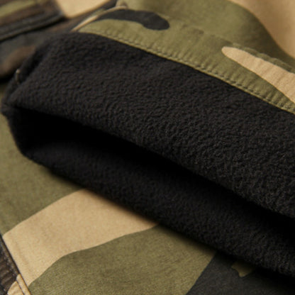 Pantalon d'hommes camouflage épais coton extérieur
