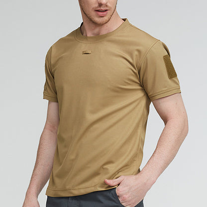 T-shirt masculin à manches courtes à manches courtes et à séchage à manches courtes