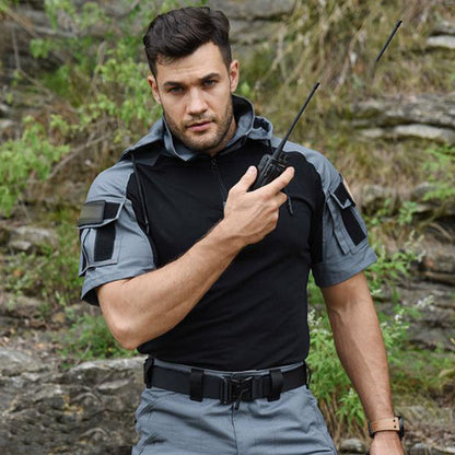 Outdoor-Jagd-Kapuzen-Männer-T-Shirts