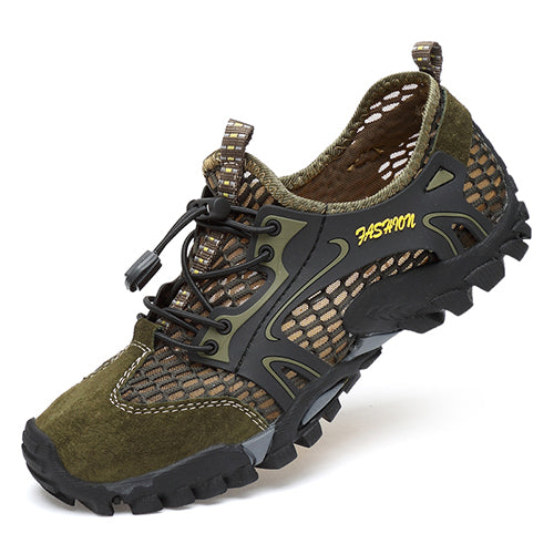 Climbing Breathable Suede Mesh Quick-dry Shoes