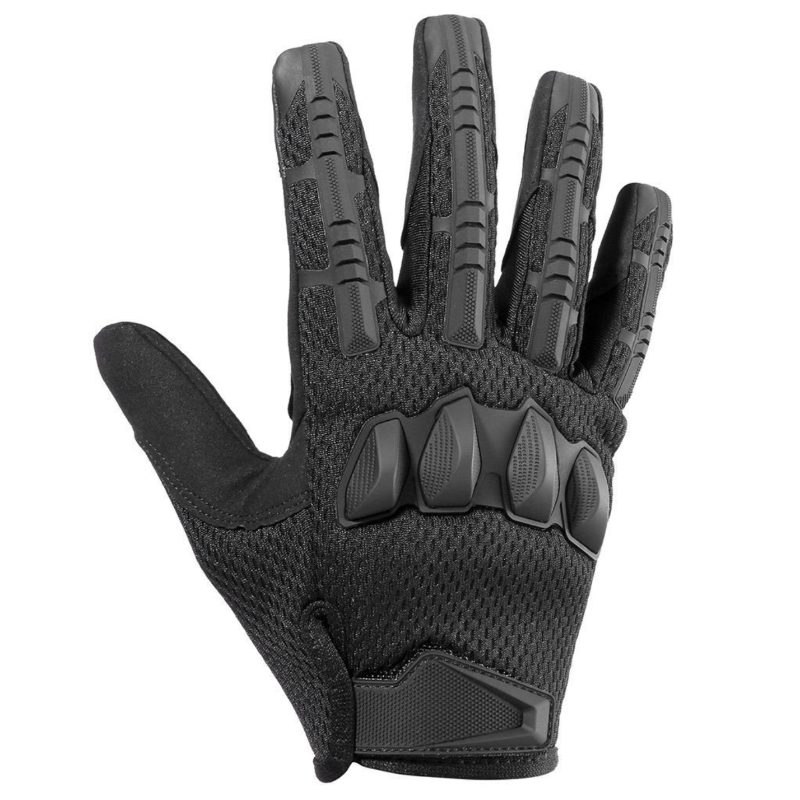 Tactical Gloves Full Finger, TPR Impact Protective, EVA Palm Padding for Men Airsoft Shooting Range