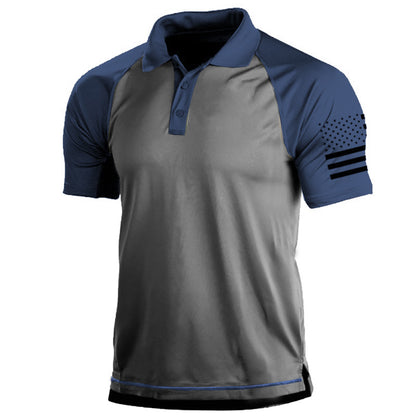 Outdoor Sport Polo Neck Herren-T-Shirt
