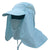 UV Protection Flap Hat Sun Proof With Face Cover