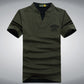 Men's Solid Color Loose Casual Bottoming T-shirts