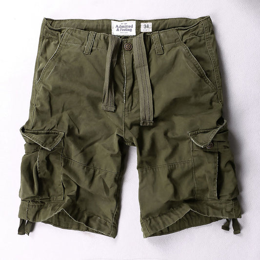 Outdoor Casual Cotton Men's Cargo Shorts