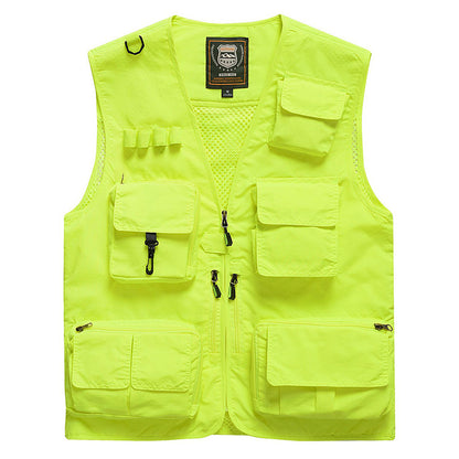 Gilet fonctionnel des hommes et des hommes en plein air