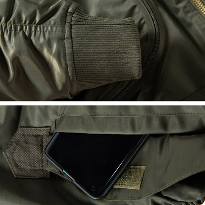 Retro MA1 Air Force Pilot Herren -verdickte Jacke